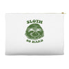 sloth so hard Accessory Pouches