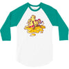 hot macs wrestling in cheese 3/4 Sleeve Shirt