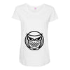 owl  (6) Maternity Scoop Neck T-shirt