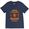I am a Leukemia Cancer Survivor - What's Your Superpower? V-Neck Tee