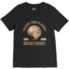pluto the planet never forget V-Neck Tee