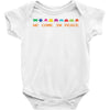 we come in peace Baby Bodysuit
