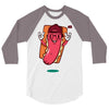 cool hotdog 3/4 Sleeve Shirt