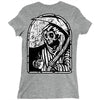 death before decaf Ladies Fitted T-Shirt