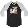 This Girl Loves Her Greyhound 3/4 Sleeve Shirt