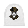 panda rorschach Baby Beanies
