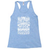 our camping rules Racerback Tank