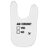 am i drunk Baby Bibs