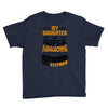 My Daughter Is Super Awesome Her Stepmom Youth Tee