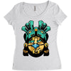 warrior aztec Women's Triblend Scoop T-shirt