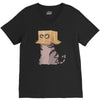 cat in the box! V-Neck Tee