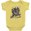 the weight of the world Baby Onesie