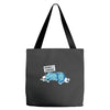 beware of cerberus Tote Bags