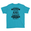Super Cool Gigi Of A Freaking Awesome Granddaughter Youth Tee