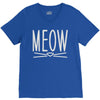 meow cute cat face V-Neck Tee