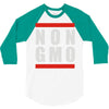 non gmo 3/4 Sleeve Shirt