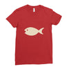 fish Ladies Fitted T-Shirt
