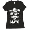 drinko de mayo Ladies Fitted T-Shirt