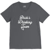 bride's drinking team diamond ring bachelorette V-Neck Tee