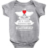I Am Actually In A Very Commited Relationship Baby Onesie