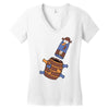 pop up knuckles1 Women's V-Neck T-Shirt