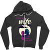 to the moon and back Zipper Hoodie
