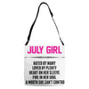 July Girl Hated By Many Adjustable Strap Totes