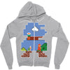 Mario Games Zipper Hoodie