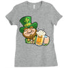 saint patrick day Ladies Fitted T-Shirt