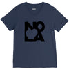 love nola new orleans american jazz blues music t shirt V-Neck Tee