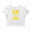 back to the future inspired flux capacitor delorean movie Crop Top