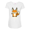 all the fox Maternity Scoop Neck T-shirt