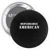 deplorable american Pin-back button