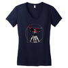 symbiote Women's V-Neck T-Shirt