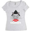 [granma name]proud grandma graduate 2018. Women's Triblend Scoop T-shirt