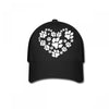 cat love paw Baseball Cap