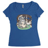 forest friends Women's Triblend Scoop T-shirt