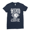 so good with my rod Ladies Fitted T-Shirt