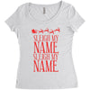 sleigh my name Women's Triblend Scoop T-shirt