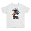who loves german shepherd Youth Tee