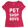 pet shop boy new Women's Triblend Scoop T-shirt