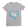 Coming Soon Baby Boy Ladies Fitted T-Shirt