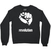 power to the people fist revolution Crewneck Sweatshirt