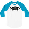 evolve t shirt small funny evolution science atheist darwin atheism fi 3/4 Sleeve Shirt
