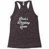 bride's drinking team diamond ring bachelorette Racerback Tank