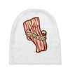 bacon forever Baby Beanies