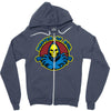 master of evil Zipper Hoodie