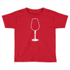 glasses wine Toddler T-shirt