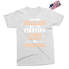 I am Not Super Woman But I'm Fighting Uterine Cancer So Close Enough Exclusive T-shirt