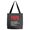 Papa Noun Definition Tote Bags